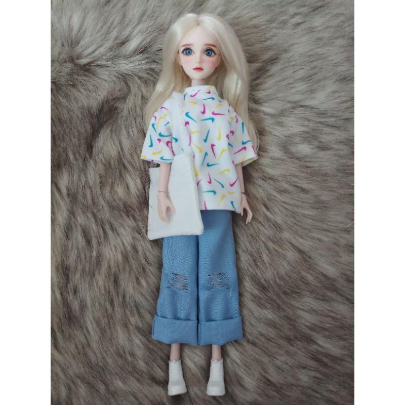 Set đồ cho búp bê size xinyi.barbie.ko kèm búp bê
