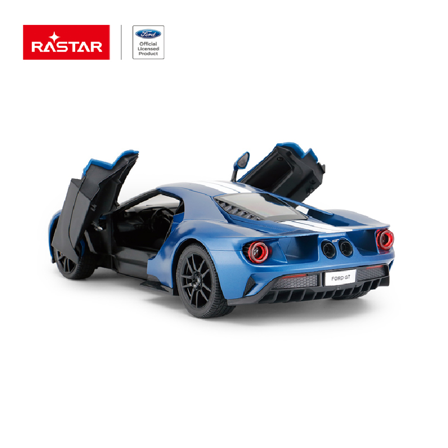 Đồ Chơi Xe Điều Khiển 1:14 Ford Gt Có Thể Mở Cửa Xanh Dương RASTAR R78100/BLU