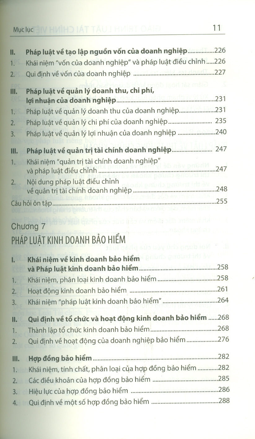 Giáo Trình Luật Tài Chính Việt Nam