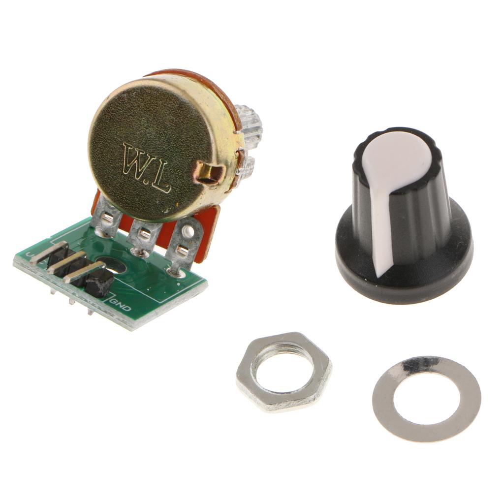 Phép Màu Sáng 10K Keyes Chiết Áp Mô Đun Điều Khiển 6 Mm Arduino Raspberry Pi Từ Thông