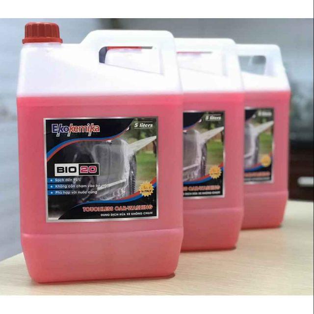 DUNG DỊCH RỬA XE KHÔNG CHẠM BIO EKOKEMIKA 20 - 5L