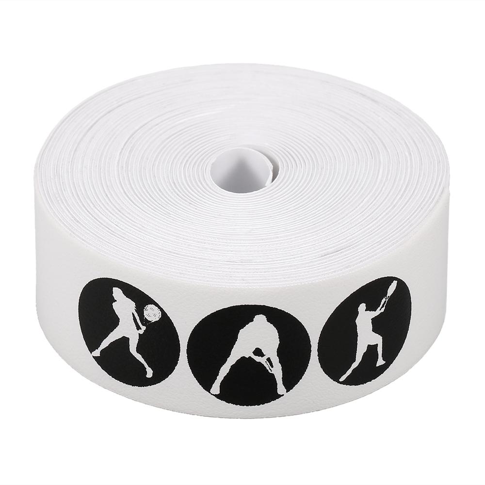 Băng bảo vệ vợt Tennis Băng dán bảo vệ đầu vợt Được làm bằng polyurethane, bền và nhẹ.