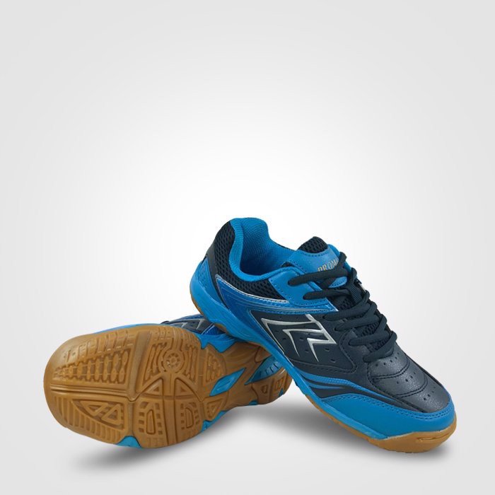 Giày thể thao promax 19002 màu xanh navy mẫu mới, giày cầu lông bóng chuyền chuyên nghiệp - tặng tất thể thao bendu chính hãng