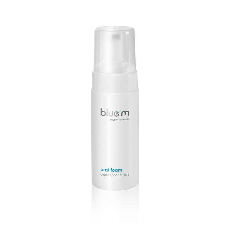 Bọt làm sạch khay chỉnh nha, hàm giả, máng tẩy trắng Oral Foam - Blue M