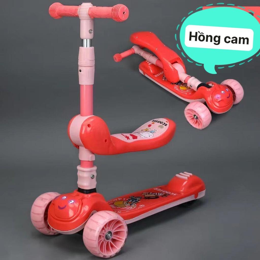 Xe Scooter, xe chòi chân cho bé có nhạc, có đèn.