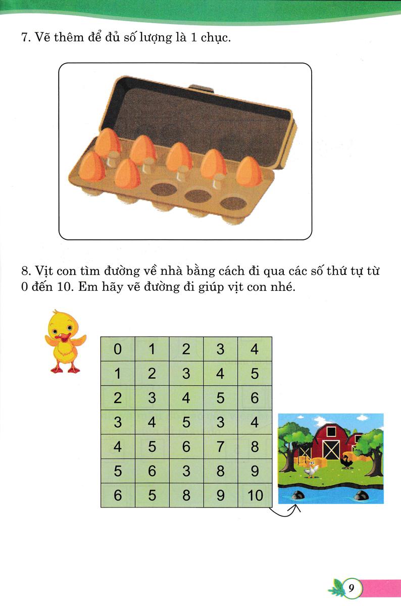 Bài Tập Phát Triển Tư Duy Sáng Tạo Môn Toán Lớp 1 (Biên Soạn Theo Chương Trình Sách Giáo Khoa Mới)