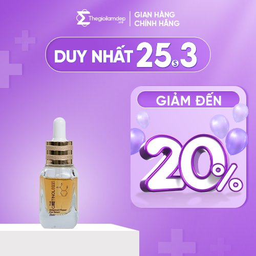 Serum Advanced Repair Eye Serum cải thiện vùng thâm, nám, nếp nhăn mắt, cung cấp độ ẩm giảm bong mắt The Gentinol 0221 20ml