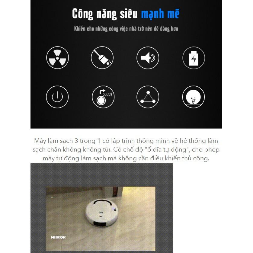 Robot Làm Sạch 3 Trong 1 OneTouch - Robot vacuum cleaner mopping the house