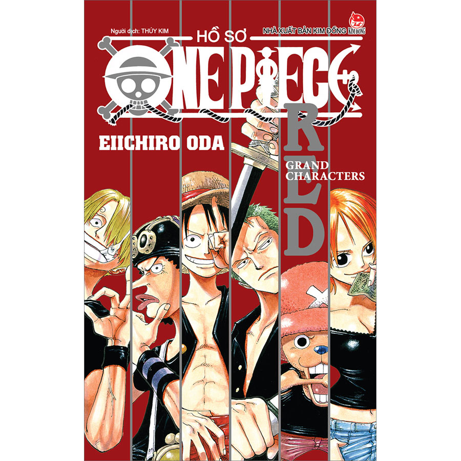 Hồ Sơ One Piece - Red Grand Characters (Tái Bản 2022)