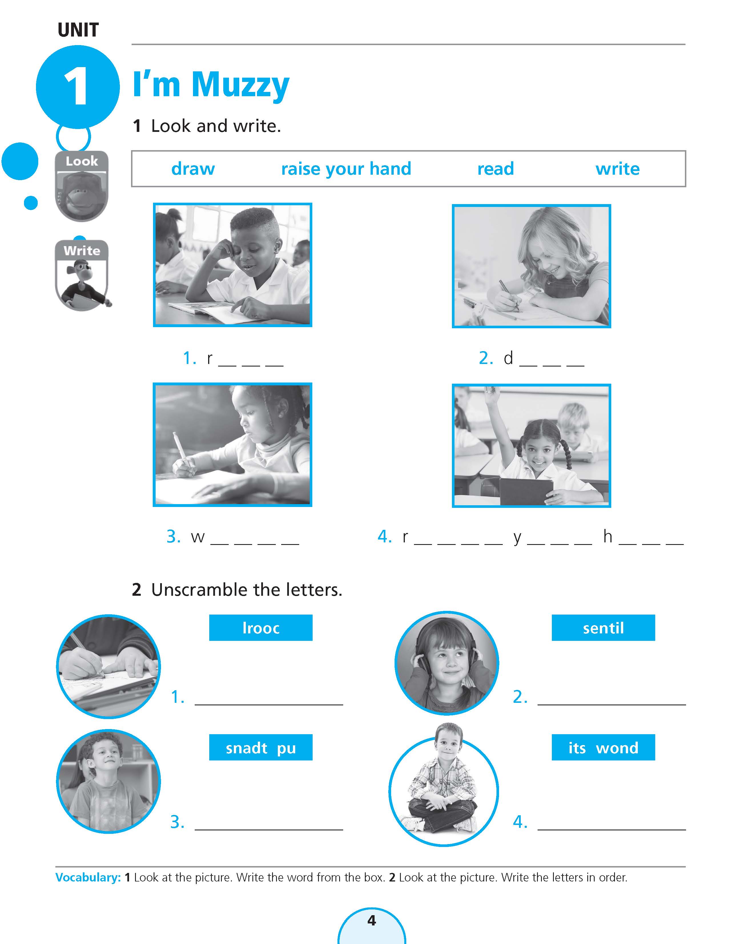 English With Muzzy Level 1 Activity Book