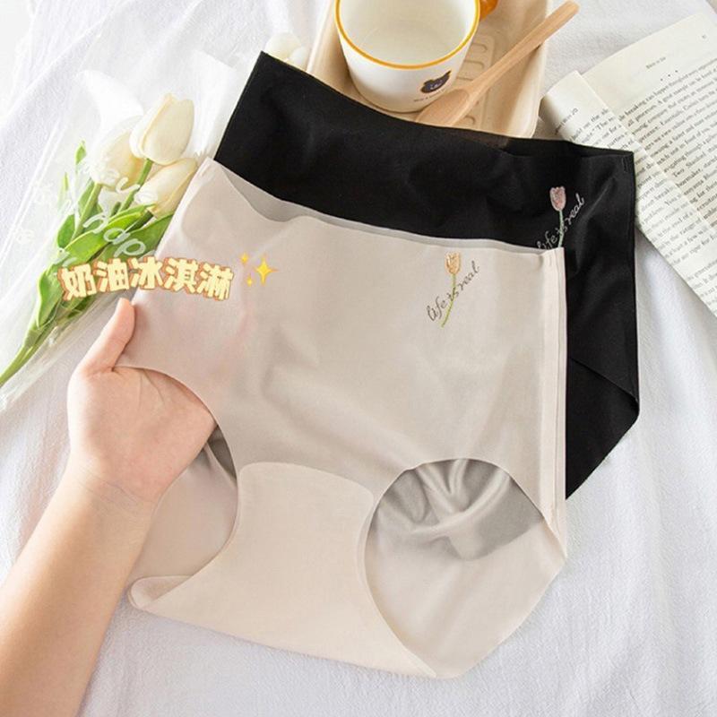 Quần lót nữ su CẠP CAO TÀNGHÌNH, hàng caocấp loại1, mềm, không kiền, thóang mát, cogiãn tốt Women - Trắng sữa