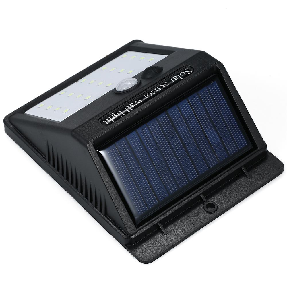 Đèn LED Năng Lượng Mặt Trời Cảm Biến Chuyển Động Treo Tường ngoài trời, chống nước