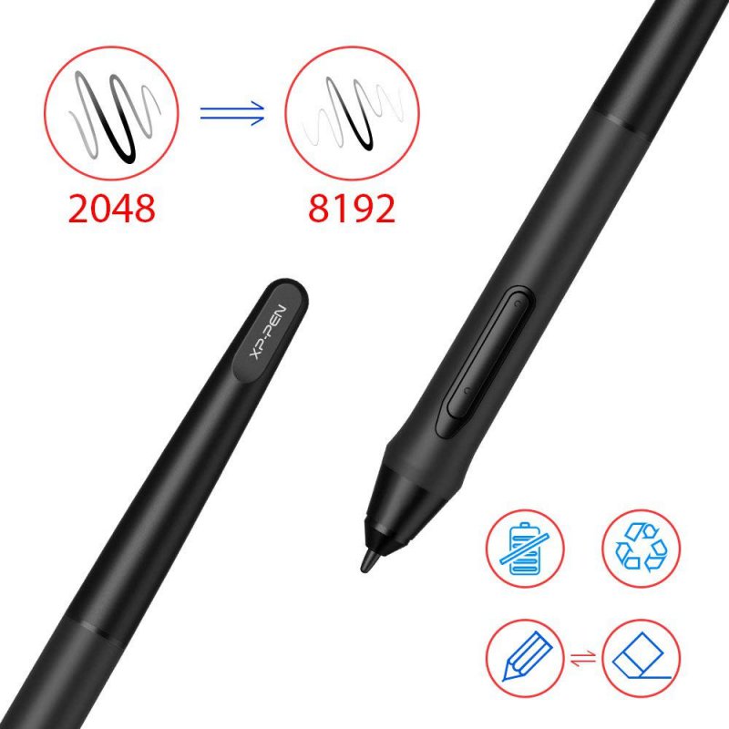 Bảng Vẽ Điện Tử XP-PEN DECO 03 Wireless 10X6 inch Lực Nhấn 8192 Nút Xoay Dial Bề Mặt Chống Xước (Kèm Găng Tay Họa Sĩ) - Hàng Chính Hãng