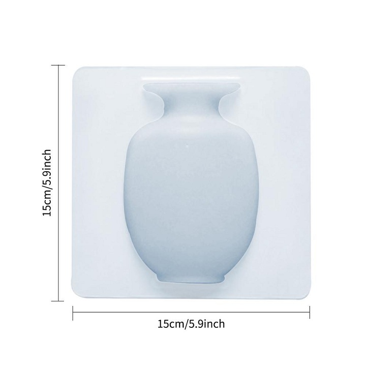 Lọ, bình hoa silicon dán mọi bề mặt độc đáo