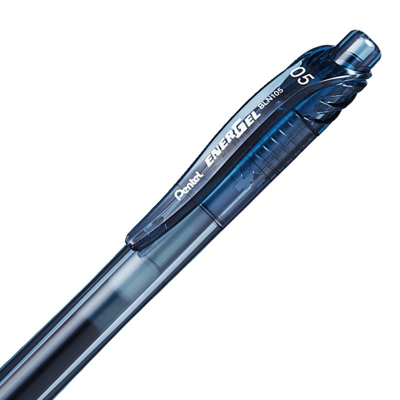 Bút Bi Gel EnerGel 0.5 mm - Pentel BLN105-CA - Mực Xanh Navy