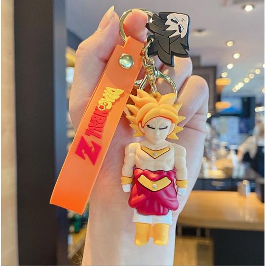 Móc khóa Dragon ball - songoku vegeta Piccolo Broly Trunks Krilin Thầy rùa PoPo PVC loại tốt