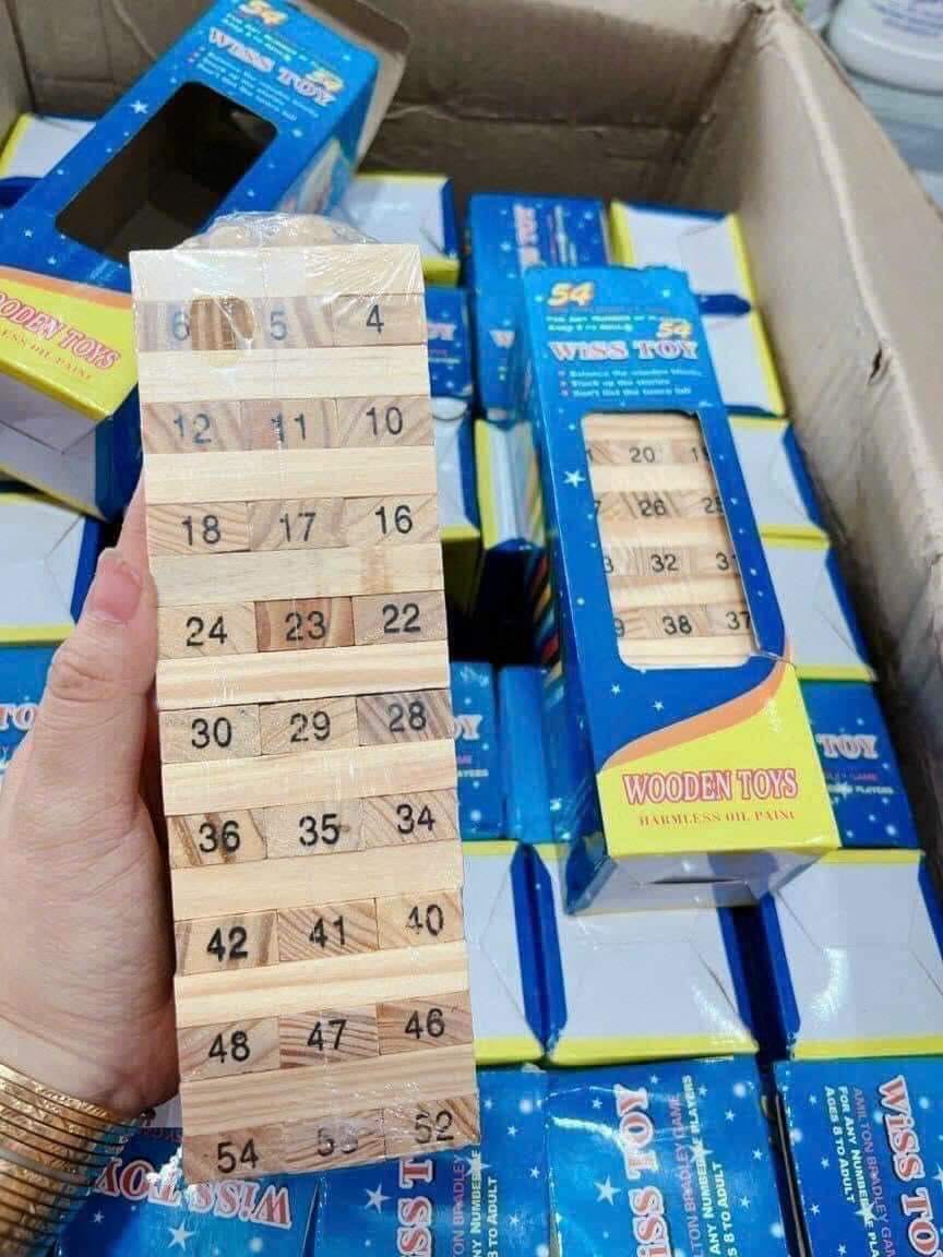 Đồ Chơi Rút Gỗ, Đồ Chơi Cho Bé Tăng Sự Khéo Tay Và Tư Duy Logic