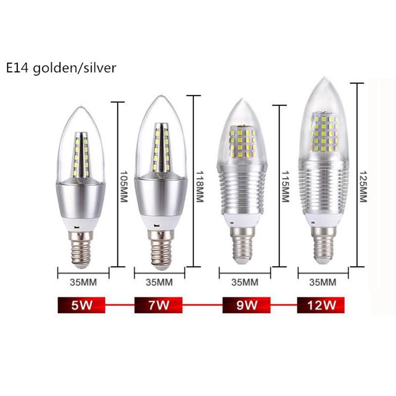 Bóng Đèn Led E14 E27 Kiểu Dáng Cổ Điển