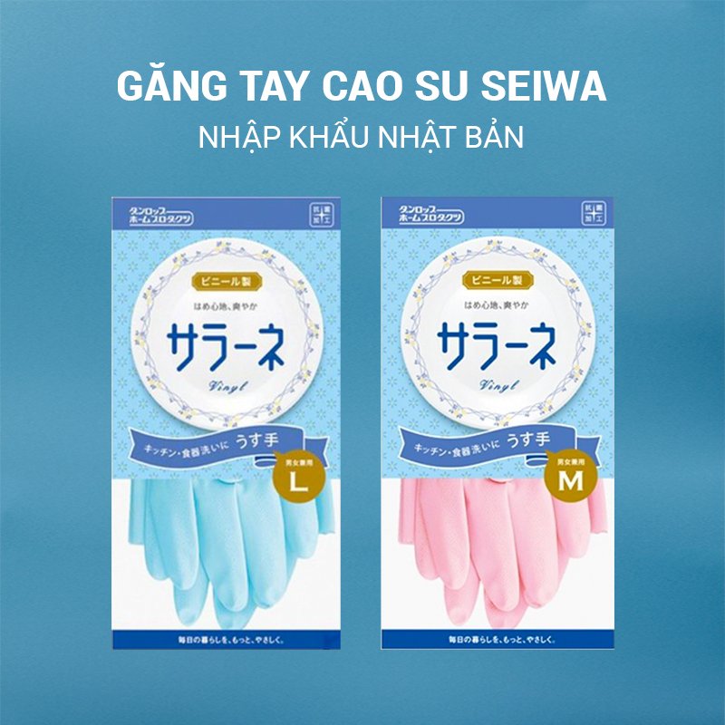 GĂNG TAY RỬA BÁT SEIWA NHẬT