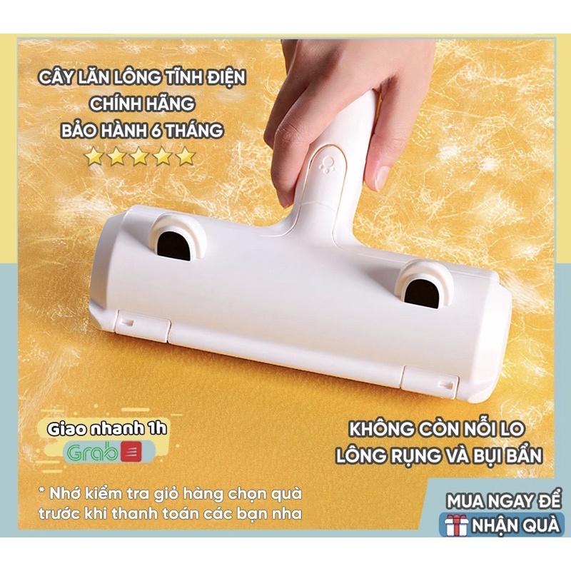 Cây lăn lông chó mèo - Lăn tĩnh điện hút lông thú cưng làm sạch giường chăn đệm sofa