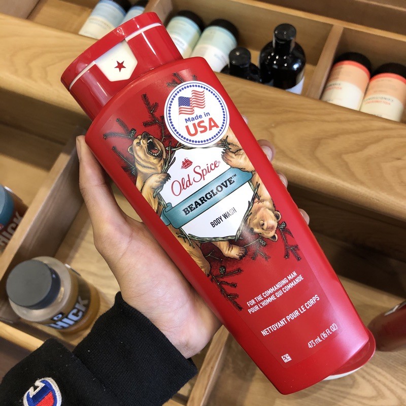 Sữa tắm nam Old Spice Bearglove 473ml