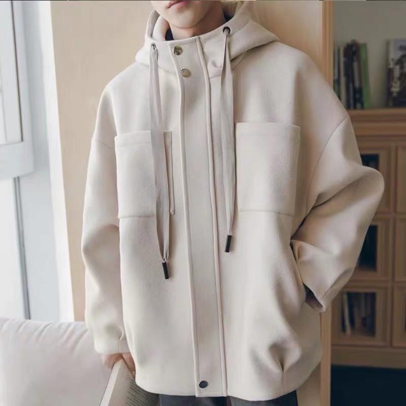 ÁO KHOÁC NỈ NAM TÚI HỘP PHONG CÁCH HÀN QUỐC