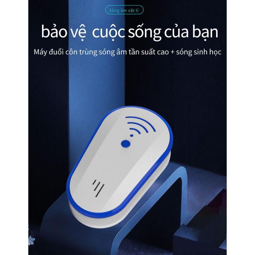 EuroQuality Máy đuổi côn trùng chuột gián bằng sóng âm tần suất cao MAGICAL -