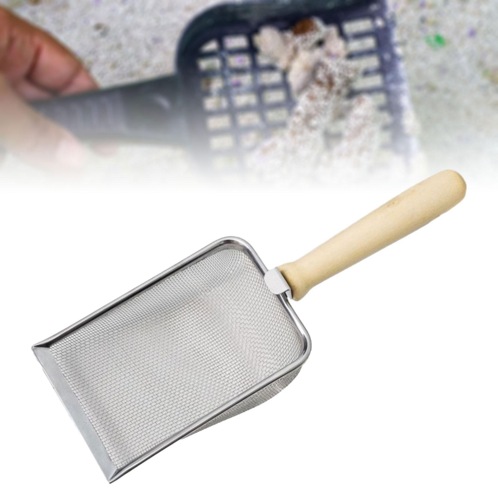 Pets Sifter Shovel Durable Kitten Mesh Screen Fecal Spoon Cats Litter Scoops