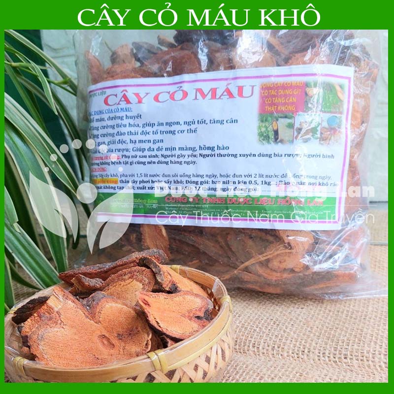 Cây Cỏ Máu khô sạch đóng gói 500gram