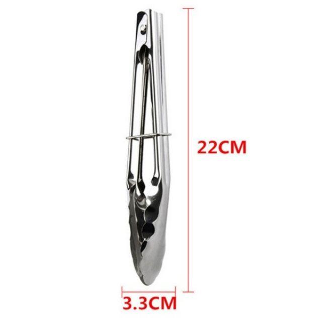 Dụng cụ kẹp gắp đồ ăn inox , kẹp thịt cao cấp