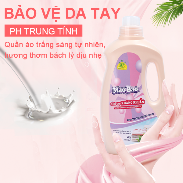 Nước Giặt Kháng Khuẩn Mao Bao 2000g