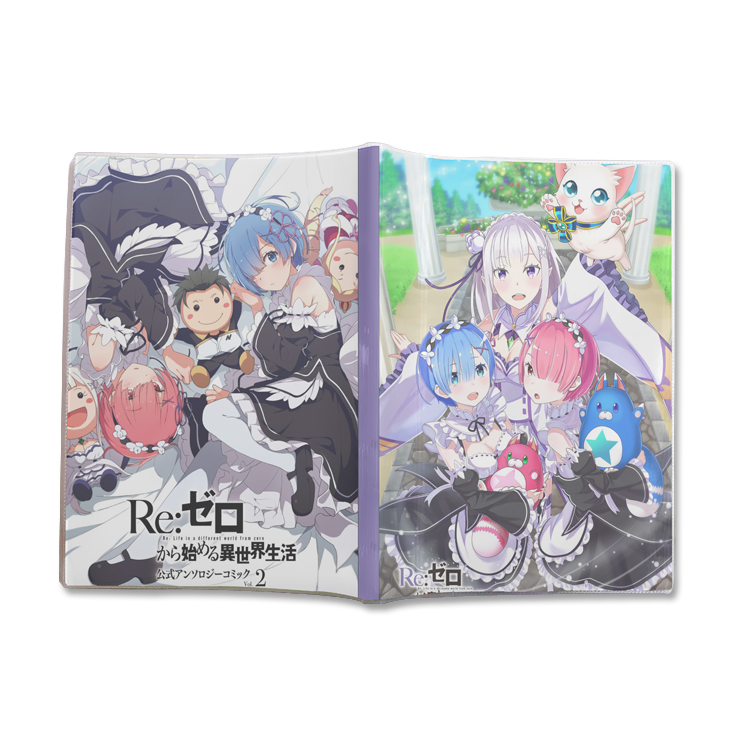 Sổ tay bìa dẻo hình Anime Re:Zero − Bắt đầu lại ở thế giới khác