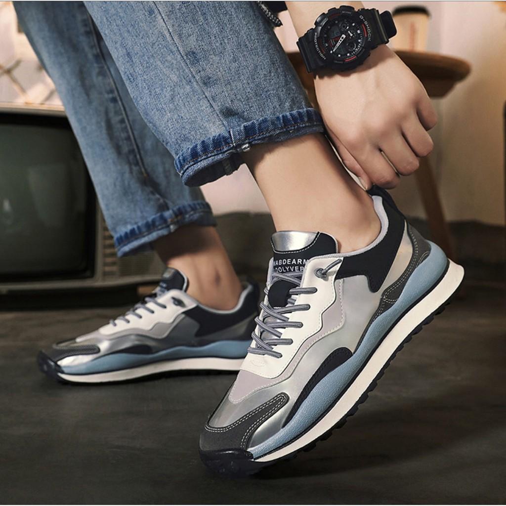 Giày Thể Thao Nam Tăng Chiều Cao, Phối Màu, Thời Trang Trẻ Trung, Cực Ngầu, Hot Trend - S110