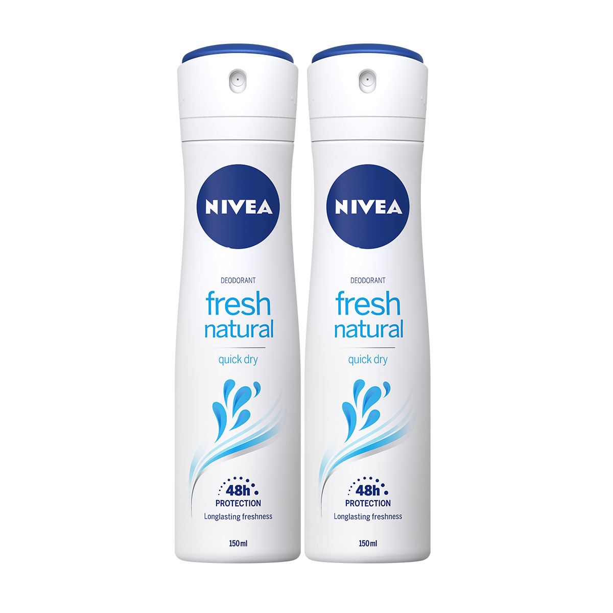 Combo 2 Xịt Ngăn Mùi NIVEA Fresh Nature Tươi Mát Tự Nhiên (150ml) - 81601