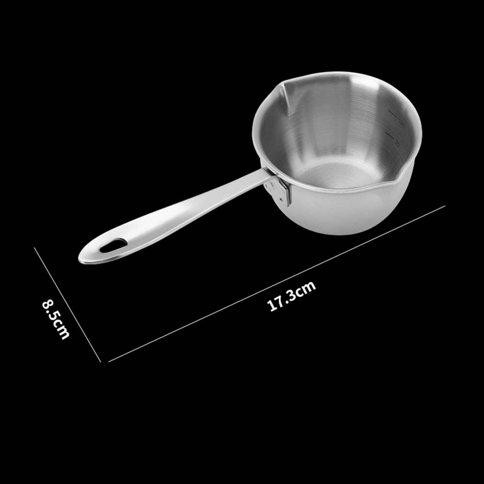 304 Stainless Steel Soup Pot Butter Melting Pot Sauce Cups Kitchen