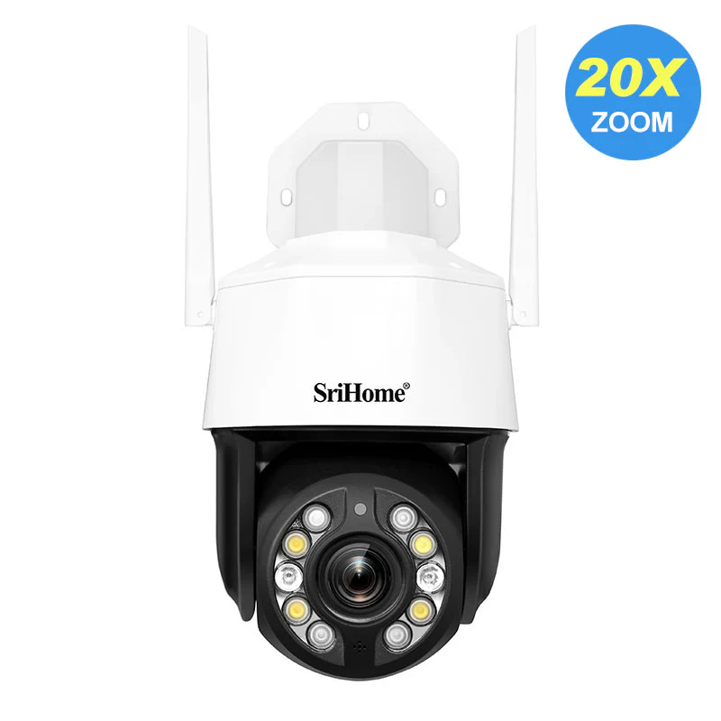 Camera Srihome SH041 5.0MP Zoom Quang 20X - Hàng Chính Hãng