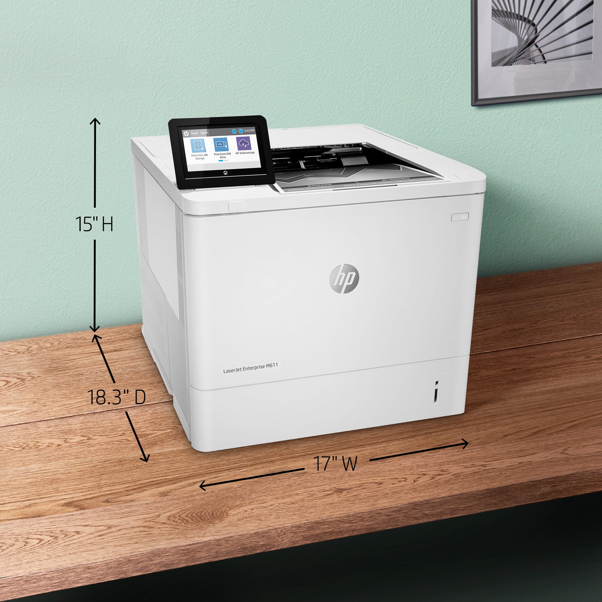 Máy in HP LaserJet Enterprise M611Dn- HÀNG NHẬP KHẨU