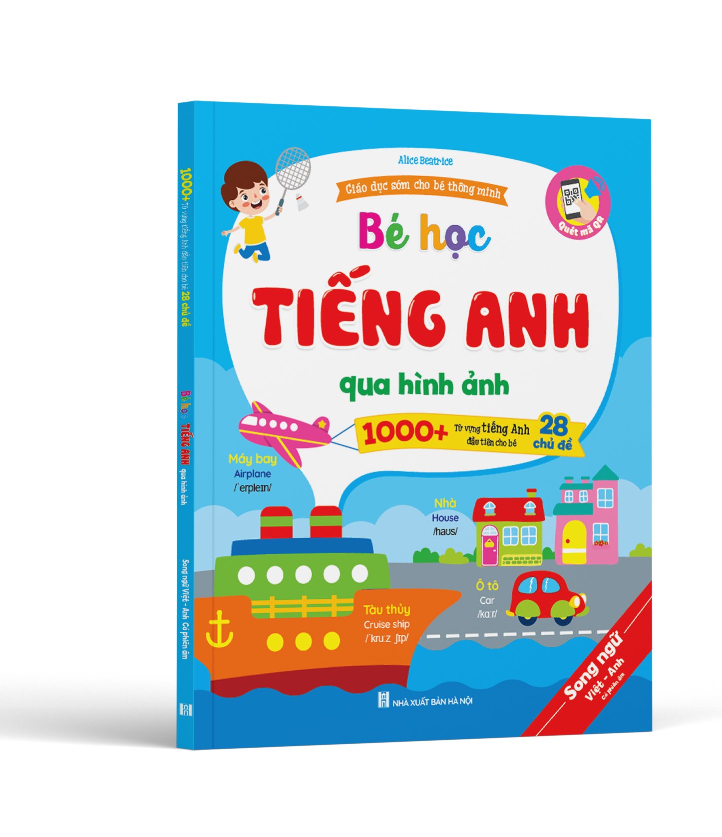BÉ HỌC TIẾNG ANH QUA HÌNH ẢNH - QUÉT MÃ QR