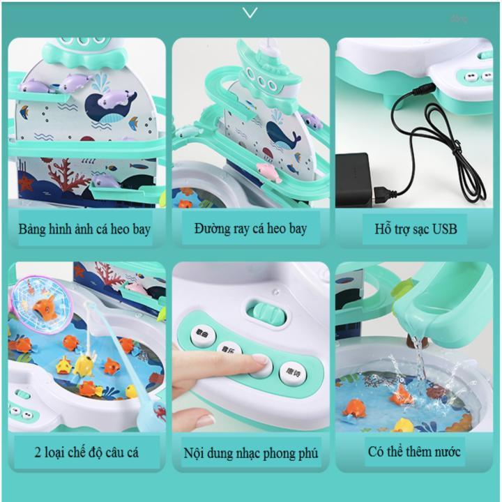 Trò chơi câu cá cho bé Dolphin