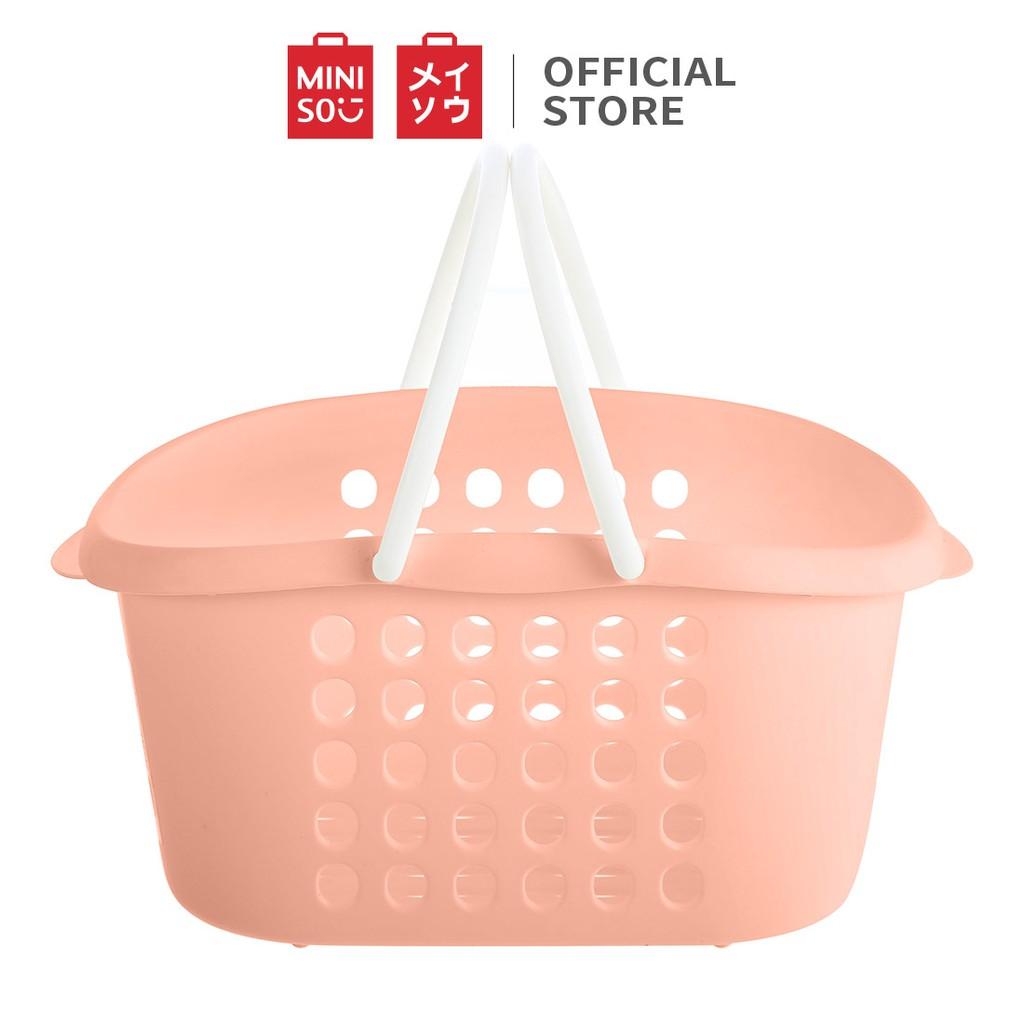 Đơn giản cổ điển Giỏ tắm Miniso (Giao màu ngẫu nhiên)