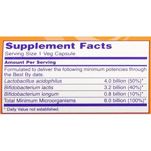 Viên Uống Now Foods 8 Billion Acidophilus/Bifidus