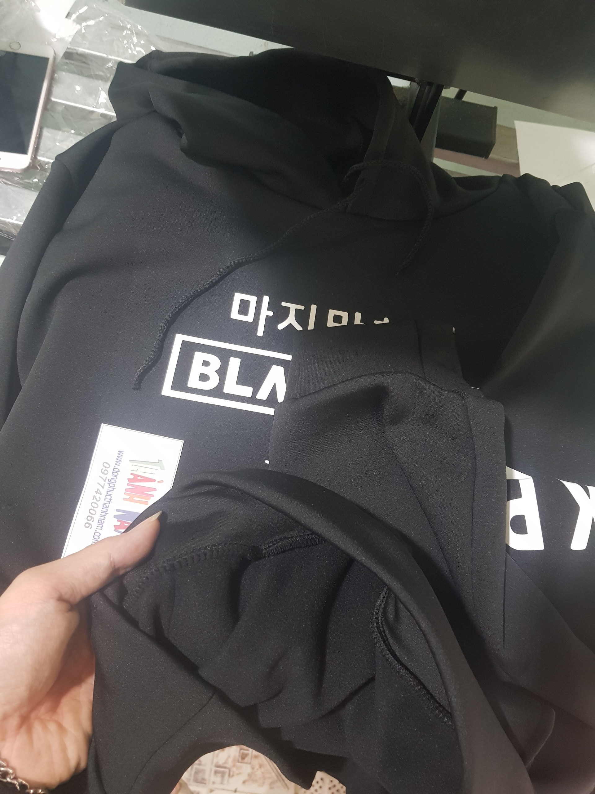 Áo hoodie Blackpink