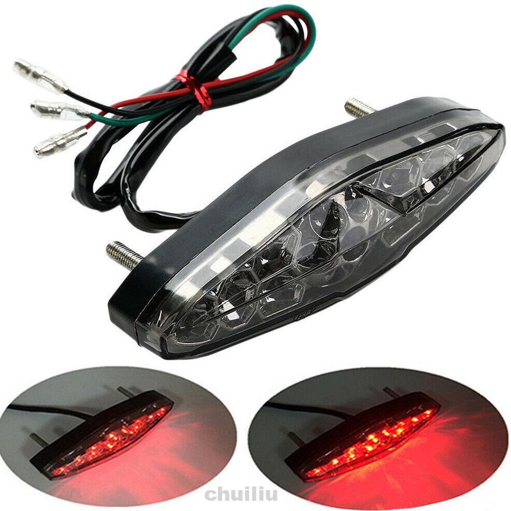 Đèn Led 15 Bóng Cảnh Báo An Toàn Gắn Đuôi Xe Mô Tô
