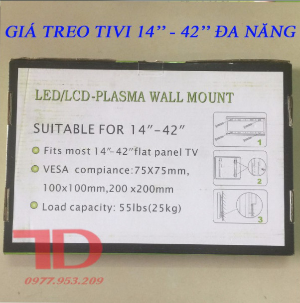 Giá Treo Tivi từ 14 – 42 inch đa năng