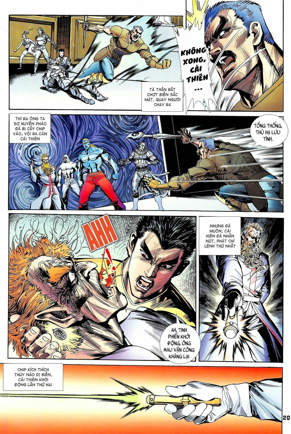 long hổ 5 thế chapter 196 5