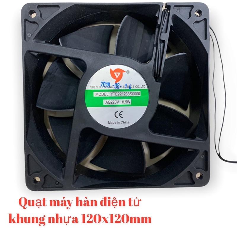 [Freeship]Quạt máy hàn điện tử khung nhựa AC220 8.5W YINGTIAN,ĐK 120x120mm