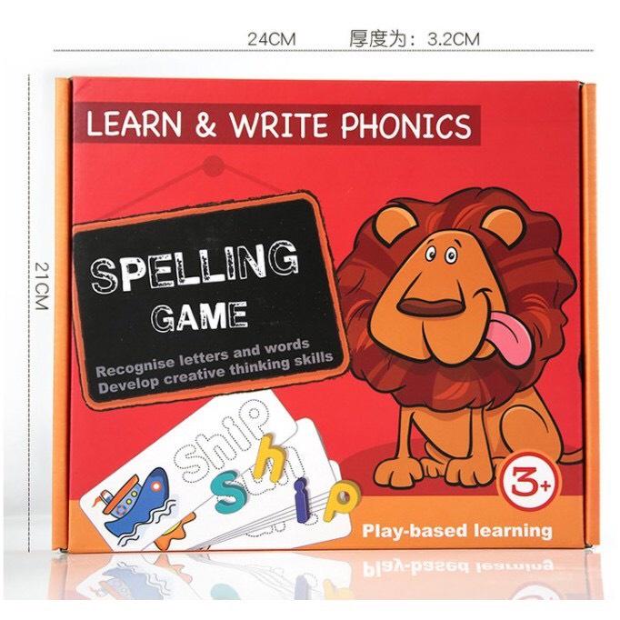 SPELLING GAME - Giúp bé học tiếng Anh hiệu quả - Đồ chơi thông minh cho bé