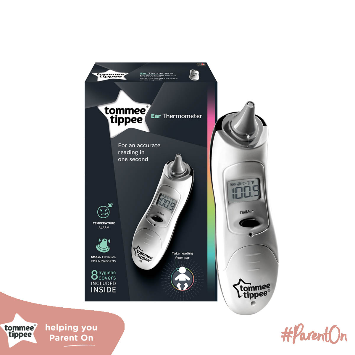 Nhiệt kế số đo tai Tommee Tippee