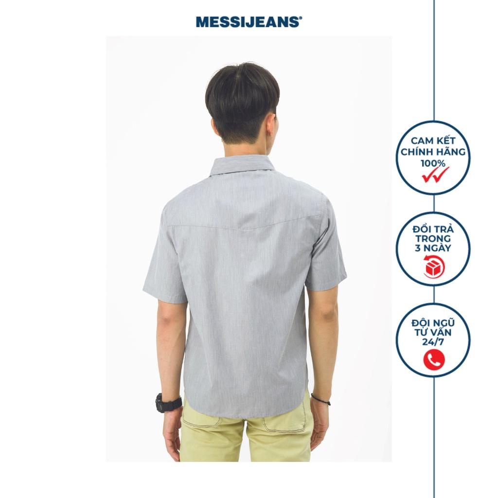 Áo sơ mi nam thời trang ngắn tay MESSI MSF0168-21