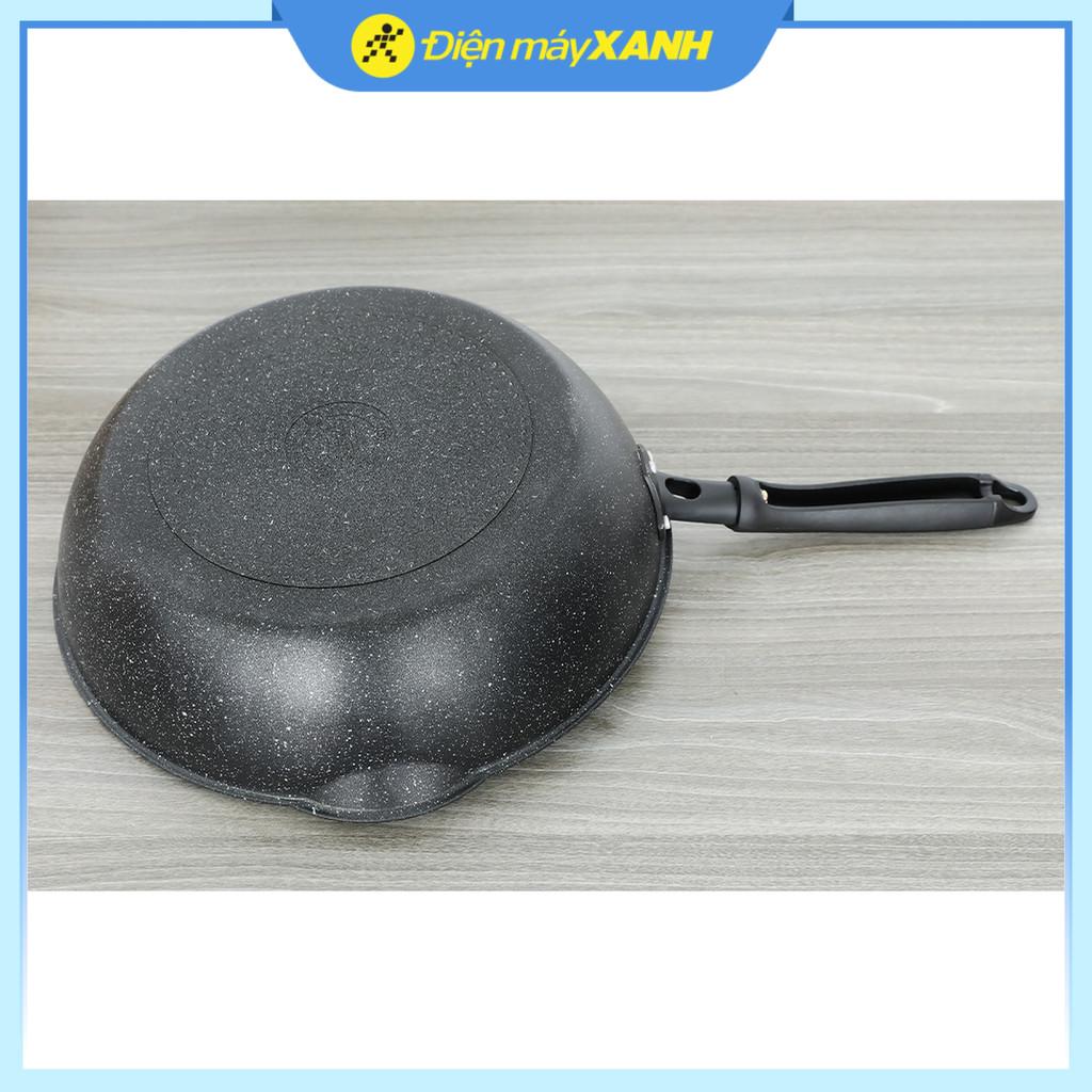 Chảo nhôm sâu chống dính đáy từ 30cm Sunhouse SHS30MRD - Hàng Chính Hãng